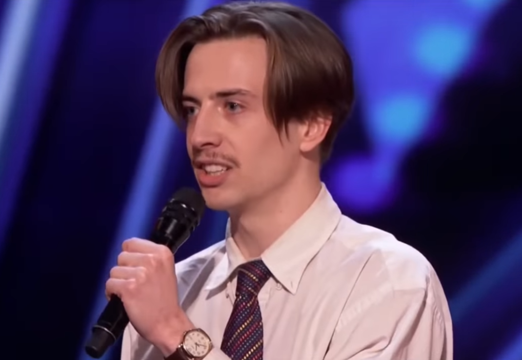 Andy Rowell Waited Through Almost an Entire Song to Say One Word—and AGT Loved It